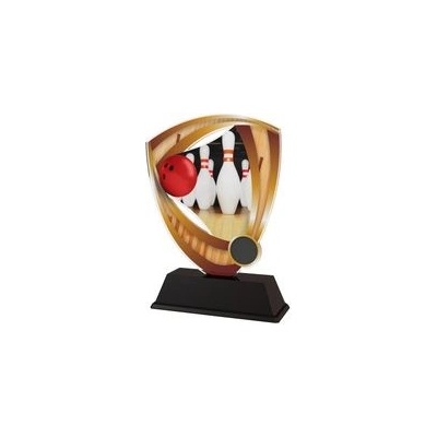 Poháry Bauer Akrylátová trofej CACUF001M4 Bowling
