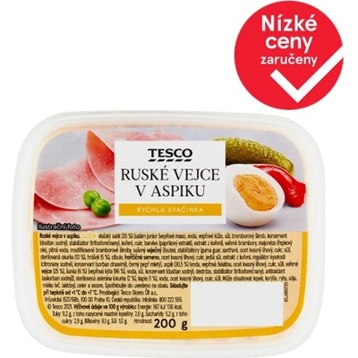 Tesco Ruské vejce v aspiku 200 g – Zboží Mobilmania