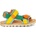 Froddo Детски сандали Froddo Kid's Ke Flash Sandals - Blue / Yellow - размер 35 (EU) (702-4268-0221)