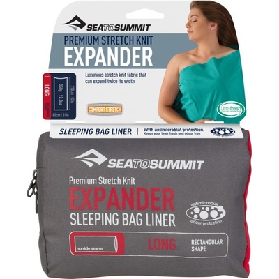 Sea to Summit Expander liner long Zelená