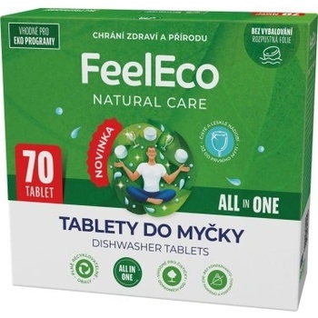 FeelEco Tablety do myčky All in One 70 ks