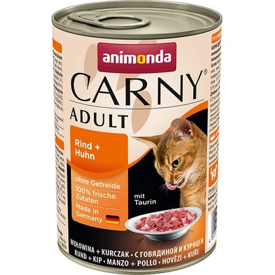 Animonda Carny Cat Adult hovädzie a kura 400 g