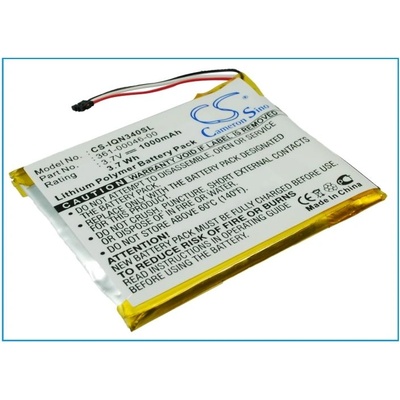 Cameron Sino Батерия за Garmin Dash Cam 20, Nuvi 3400 (екв. 361-00046-00), 1000mAh (CS-IQN340SL)