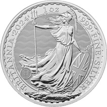 The Royal Mint Britannia KCIII. stříbrná mince 1 oz