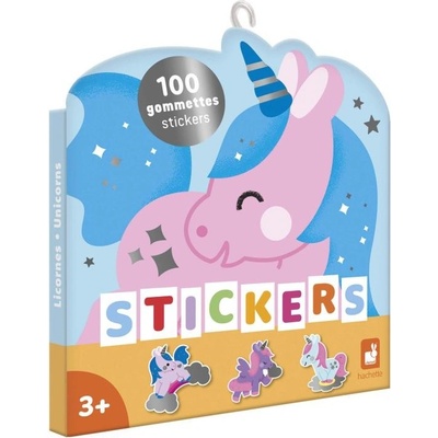 Janod Stickers samolepky pre deti jednorožce 100 ks
