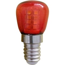 Diolamp LED mini žárovka červená ST26 1W/230V/E14/Red/60Lm/360°