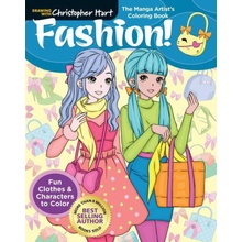 Manga Artist's Coloring Book: Fashion!