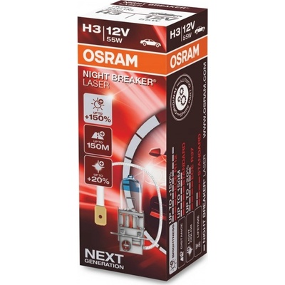 Osram Night Breaker Laser GEN2 64151NL H3 PK22s 12V 55W