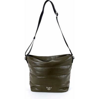 David Jones dámská sředně velká crossbody kabelka 6608-1A khaki