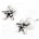 Alchemy gothic обеца Pentagram Шипове E164 - Alchemy Gothic - E164