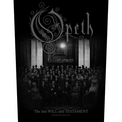 Nažehlovačka Opeth - The Last Will And Testament