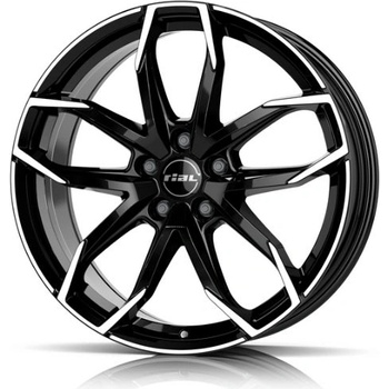 RIAL Lucca 6.5x16 5x108 ET50 black polished