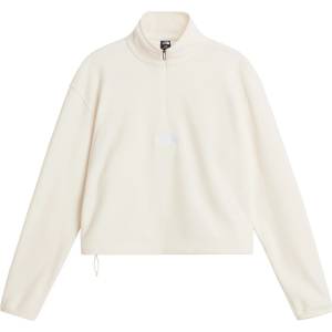 The North Face Дамски поларен пуловер The North Face Women's Novelty Logo Glacier 1/4 Zip Fleece jumper - White Dune - размер XL (105-7920-0215)