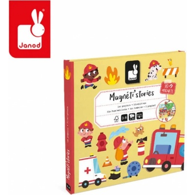 Janod Magnetistories Požiarnici – Zboží Dáma Janod Magnetistories Požiarnici – Zboží Dáma