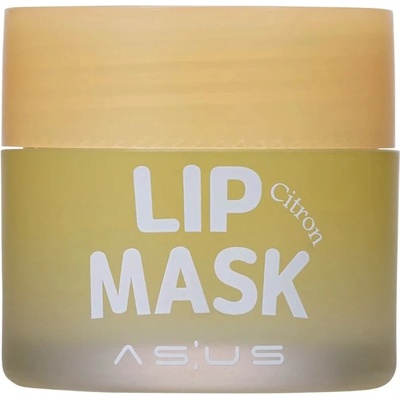 Asus Cosmetics Asus Подхранваща маска за устни, лимон, 20 g