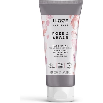 I Love Cosmetics Naturals Rose & Argan Hand Lotion 100 ml