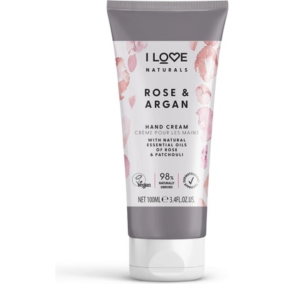 I Love Cosmetics Naturals Rose & Argan Hand Lotion 100 ml