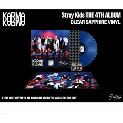 Stray Kids - Karma Clear Blue Vinyl LP