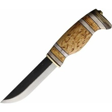 WOOD JEWEL Carving knife with curly birch sheath 12cm. WJ23TMR