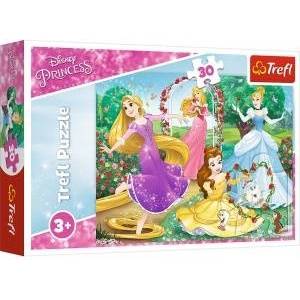 Trefl Puzzle - 30 - Being a Princess - Disney Princess 18267