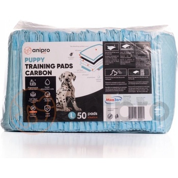 Image 1 of Anipro Подложки за кученца с активен въглен L 60х60см, 50 бр