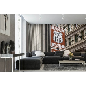 DIMEX ART Самозалепваща се флизелинова фототапета route 66 в илинойс 375 x 250 см