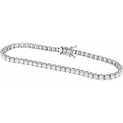 Eppi Zlatý tenisový náramek s lab-grown diamanty Court BR47614