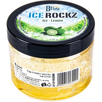 BIGG Ice Rockz minerálne kamienky Ice Citrón 120 g