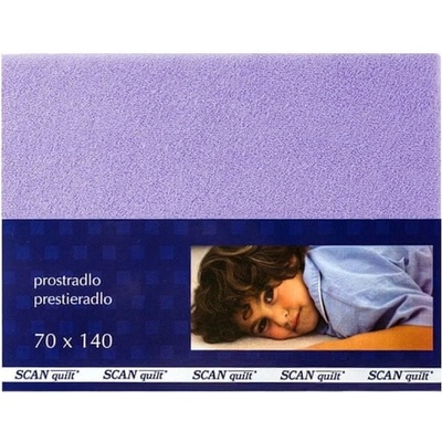Scanquilt plachta froté svetlá fialová 70x140