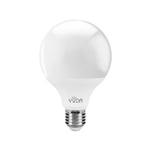 yoda LED крушка Ε27 G95 12W=80W 3000K 1050lum