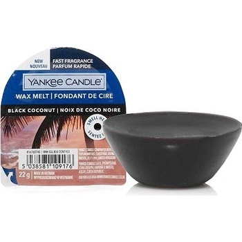 Yankee Candle vonný vosk do aroma lampy Black Coconut 22 g