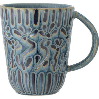 Bloomingville Синя глинена чаша 150 ml Samsin - Bloomingville (82062521)