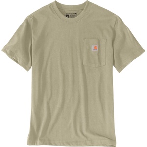 Carhartt Мъжка тениска Carhartt Workw Pocket S/S T-shirt - Faded Fatigue - размер XS (016-7689-2211)