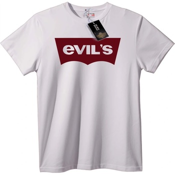 NOONEBRAND Тениска с Лого на Злото - XL, White