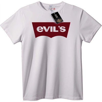 NOONEBRAND Тениска с Лого на Злото - XL, White
