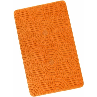BellaTEX Килимче за баня 60x100cm лабиринт оранжево Bellatex Bellatex | Oranzhev | Home | UNI