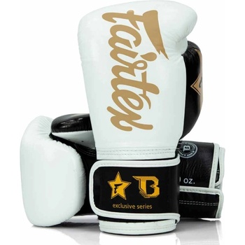 FAIRTEX Боксови Ръкавици Fairtex FXB BG V2 WH/BK/GOLD - 12 oz
