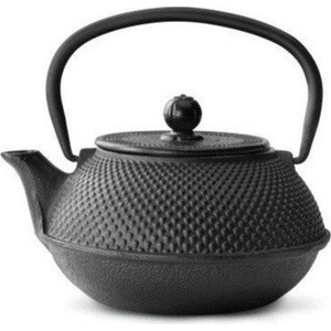 Bredemeijer Черен чугунен чайник с цедка за насипен чай , 800 ml Jang - Bredemeijer (G001Z)