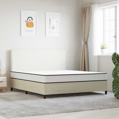 vidaXL Матрак бонел пружини Medium 200x200 см King Size (3206409)