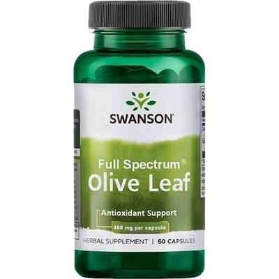 Swanson Full Spectrum Olive Leaf 400 mg [60 капсули]