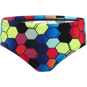 Speedo 8cm Allover Brief Mens - Multi
