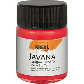 Image 1 of Kreul Javana Боя за плат Light Red 50 ml 1 бр (91904)