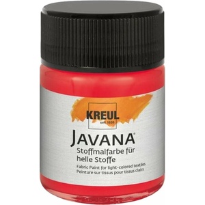 Kreul Javana Боя за плат Light Red 50 ml 1 бр (91904)