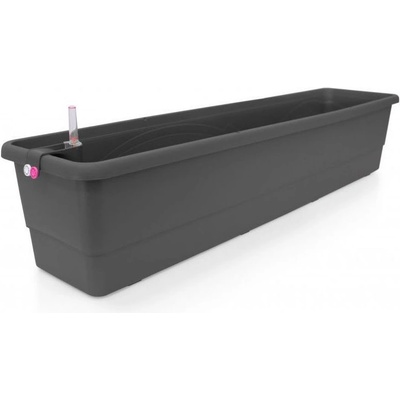 Plastkon samozavlažovací truhlík Gardenie Smart Hráškově zelený, 97x22.5x19 cm