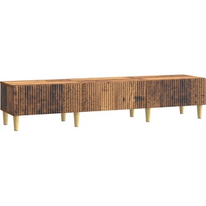 vidaXL ТВ шкаф Старо дърво 147 x 34, 5 x 30 см Инженерна дървесина (894713)