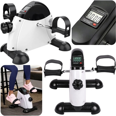 Lean Toys Mini rotoped s LCD displejom biely
