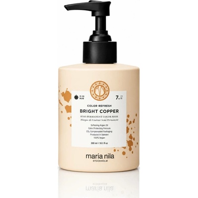 Maria Nila Colour Refresh Bright Copper7.40 maska s barevnými pigmenty 300 ml