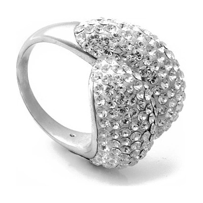 Zlatnictví Zlatíčko Stříbrný prsten Swarovski 010.00176