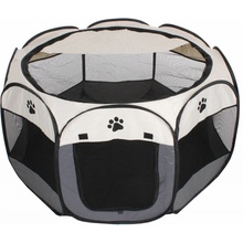Merco Pet Octagonal ohrádka pro psy červená-černá varianta 42943