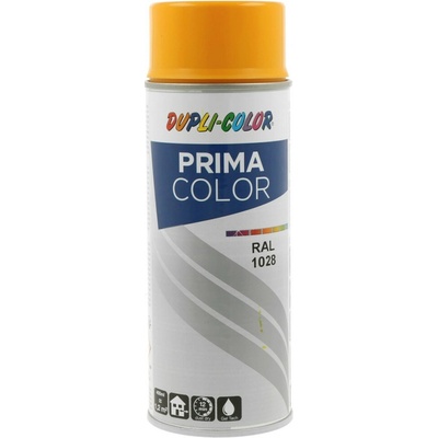 Dupli color Prima sprej 400 ml RAL 1028 žltá melónová lesklá